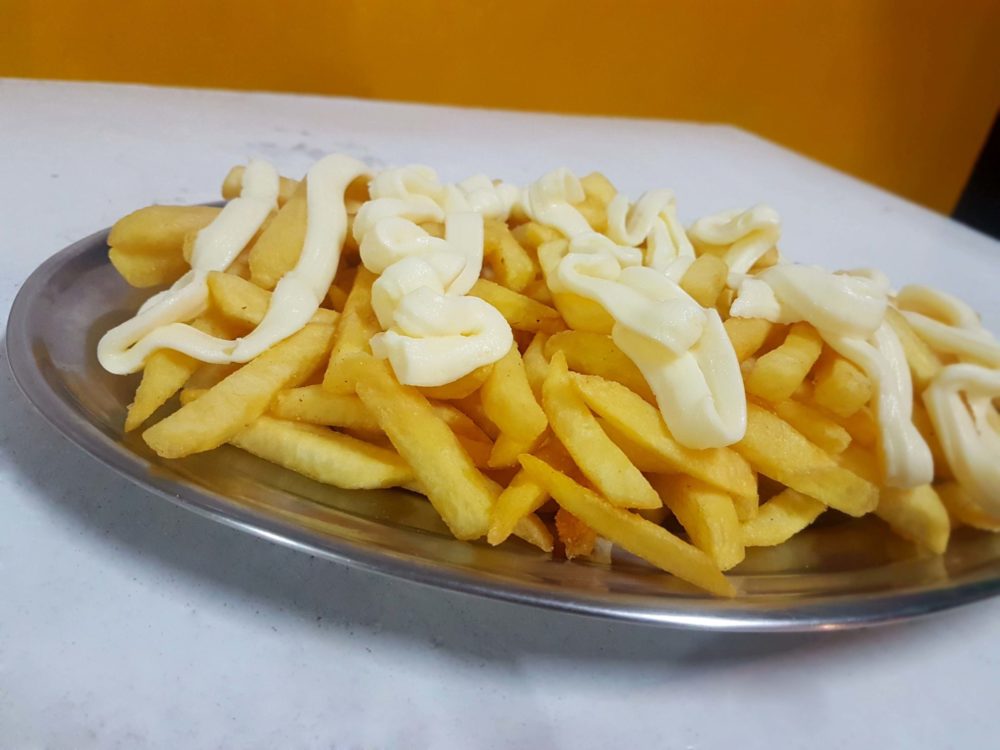 Batata frita com catupiry (Crédito: Mirassol Conectada)